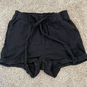 SO comfy black shorts